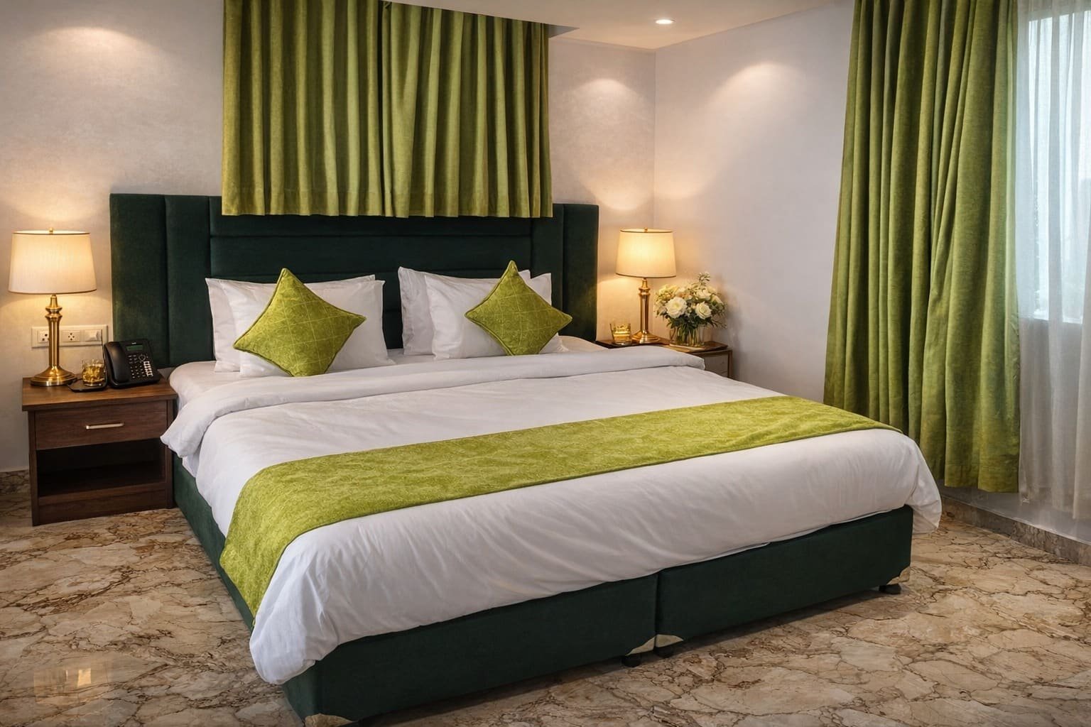 Concept render of a refreshed room interior